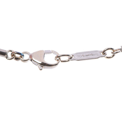 Tiffany 18K White Gold Diamond Streamerica Barrel Necklace 6 of 7
