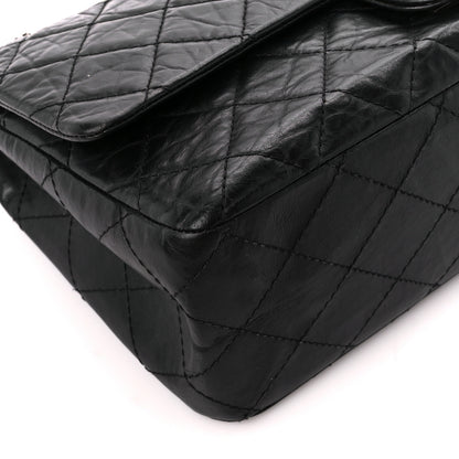 Chanel Aged Calfskin Quilted 2.55 Reissue 227 Flap Black 9 of 11