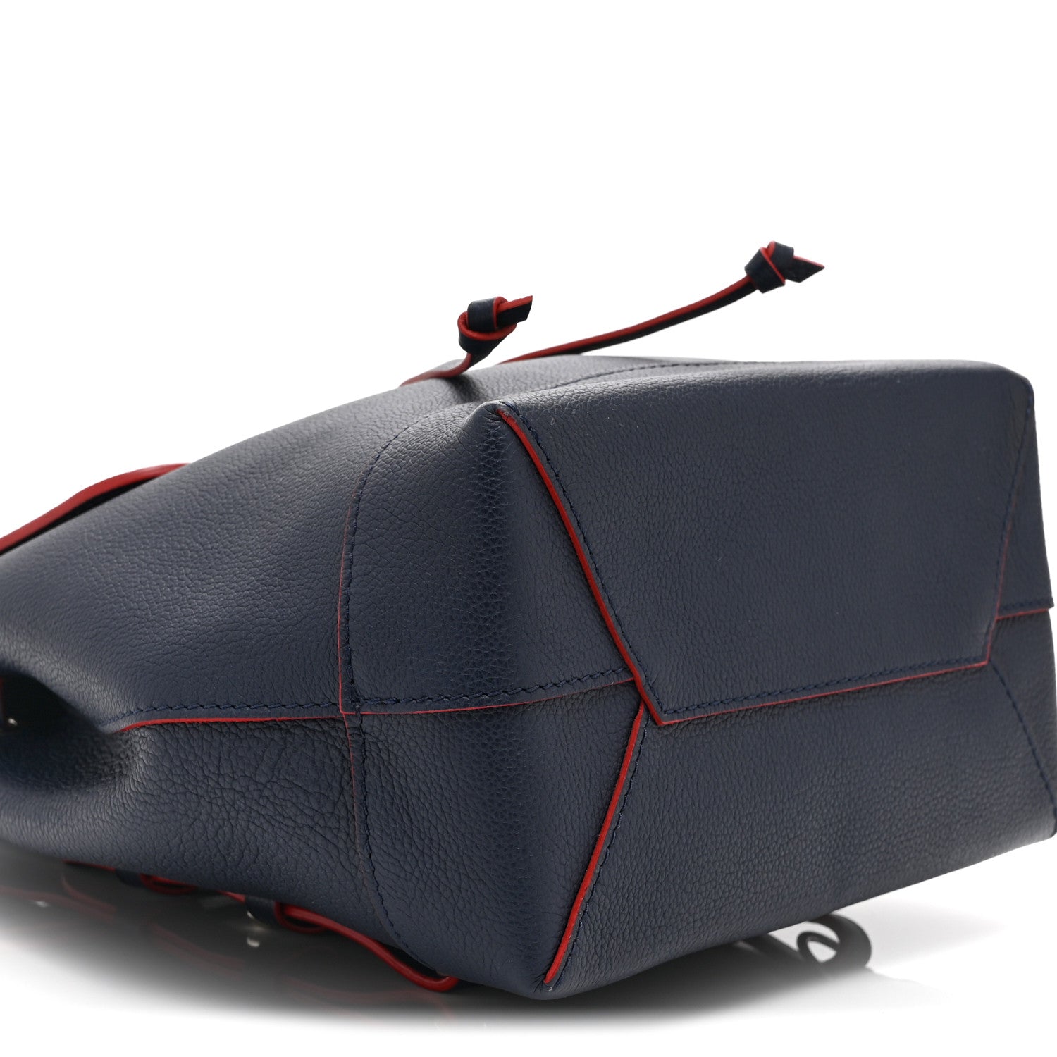 Louis Vuitton Soft Calfskin Lockme Backpack Marine Rouge 9 of 10