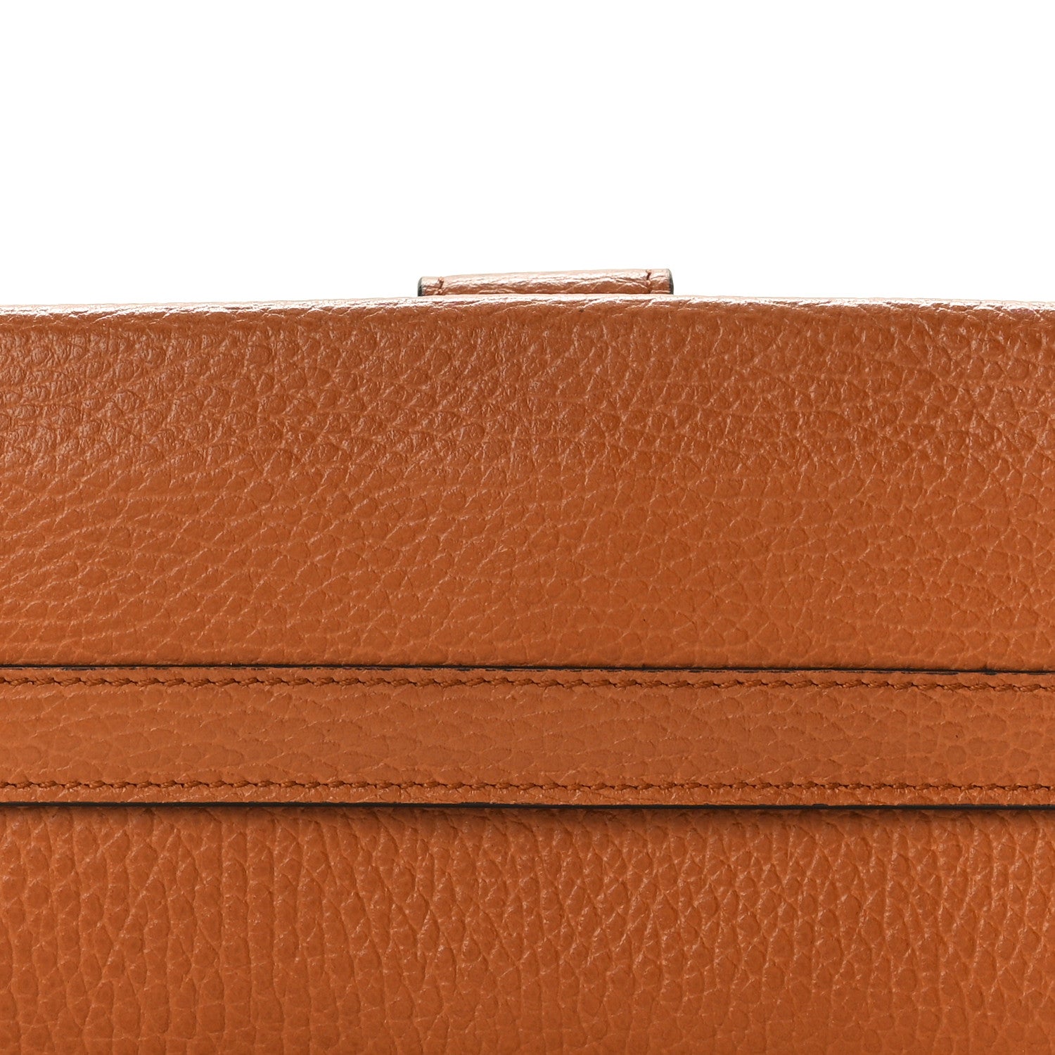 Gucci Calfskin Continental Charmy Wallet Brown 9 of 9