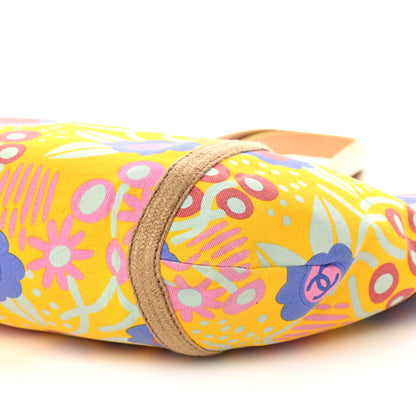 Chanel Canvas Printed Tote Multicolor 10 of 14