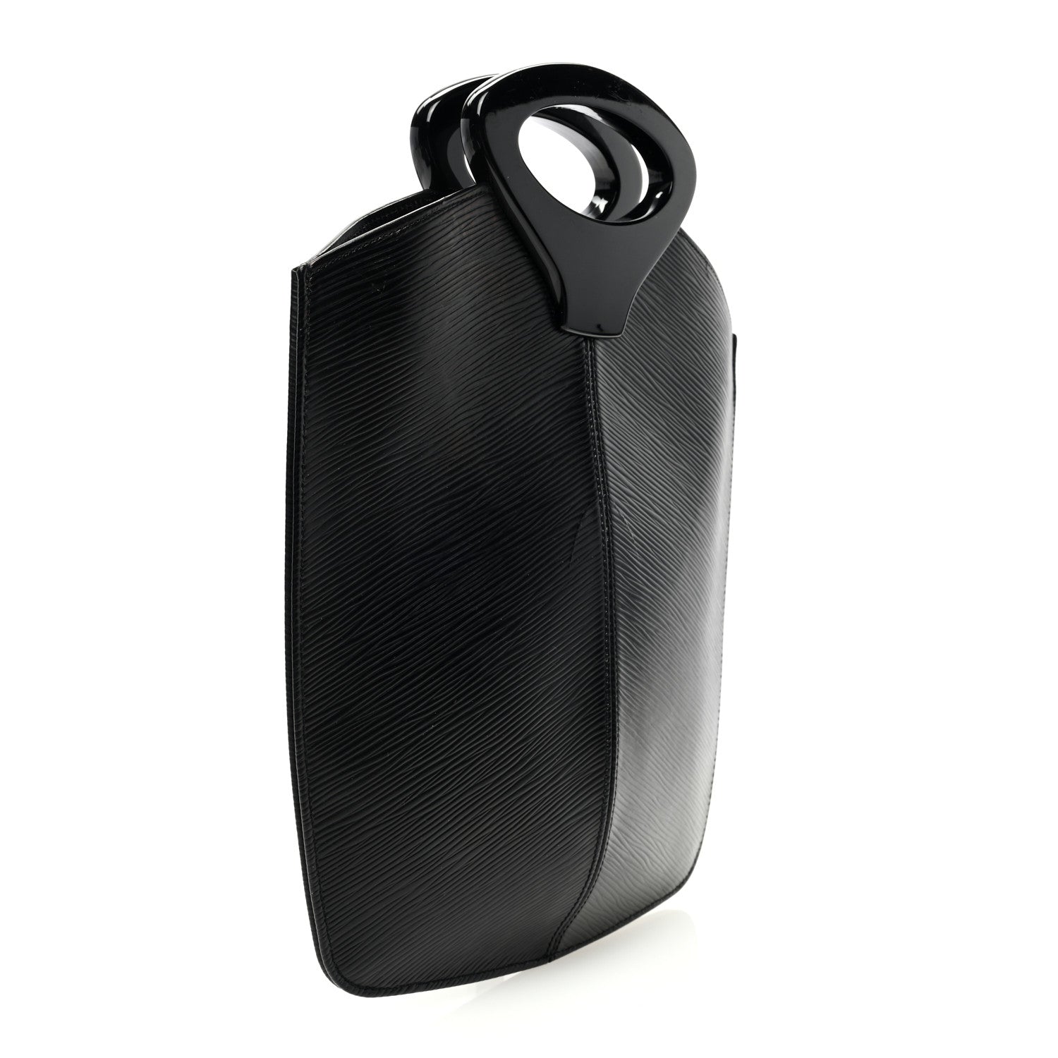 Louis Vuitton Epi Demi Lune Tote Black 3 of 10