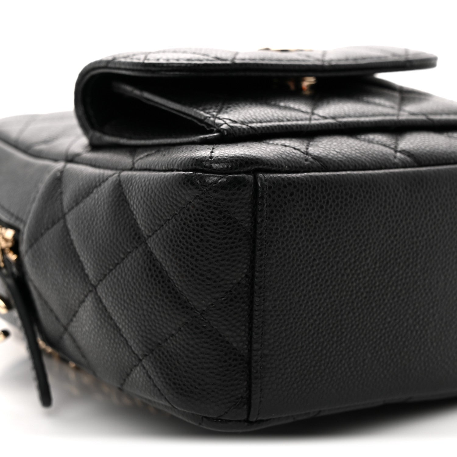 Chanel Caviar Quilted CC Mini Classic Backpack Black 8 of 10