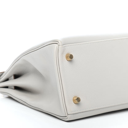 Hermes Evercolor Kelly Retourne 32 Gris Perle 7 of 9