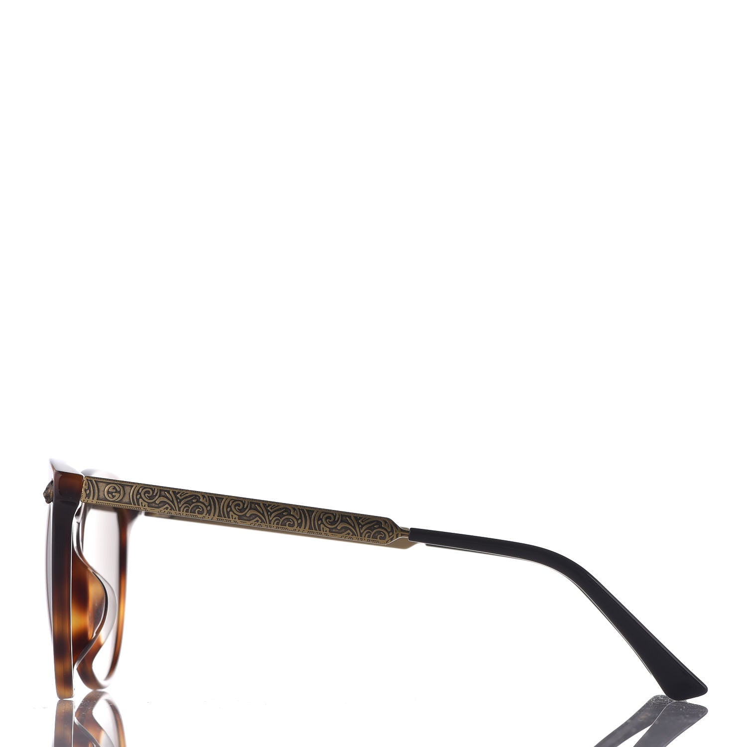 Gucci Acetate Cat Eye GG 0223SK Sunglasses Tortoise 2 of 8