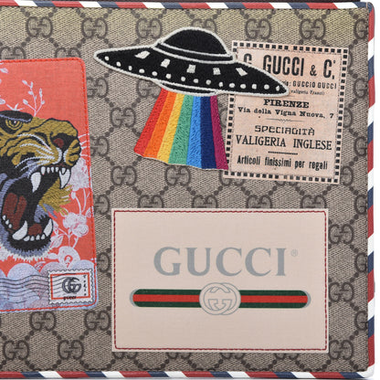 Gucci GG Supreme Monogram Courrier Documents Holder Beige New Acero 11 of 12