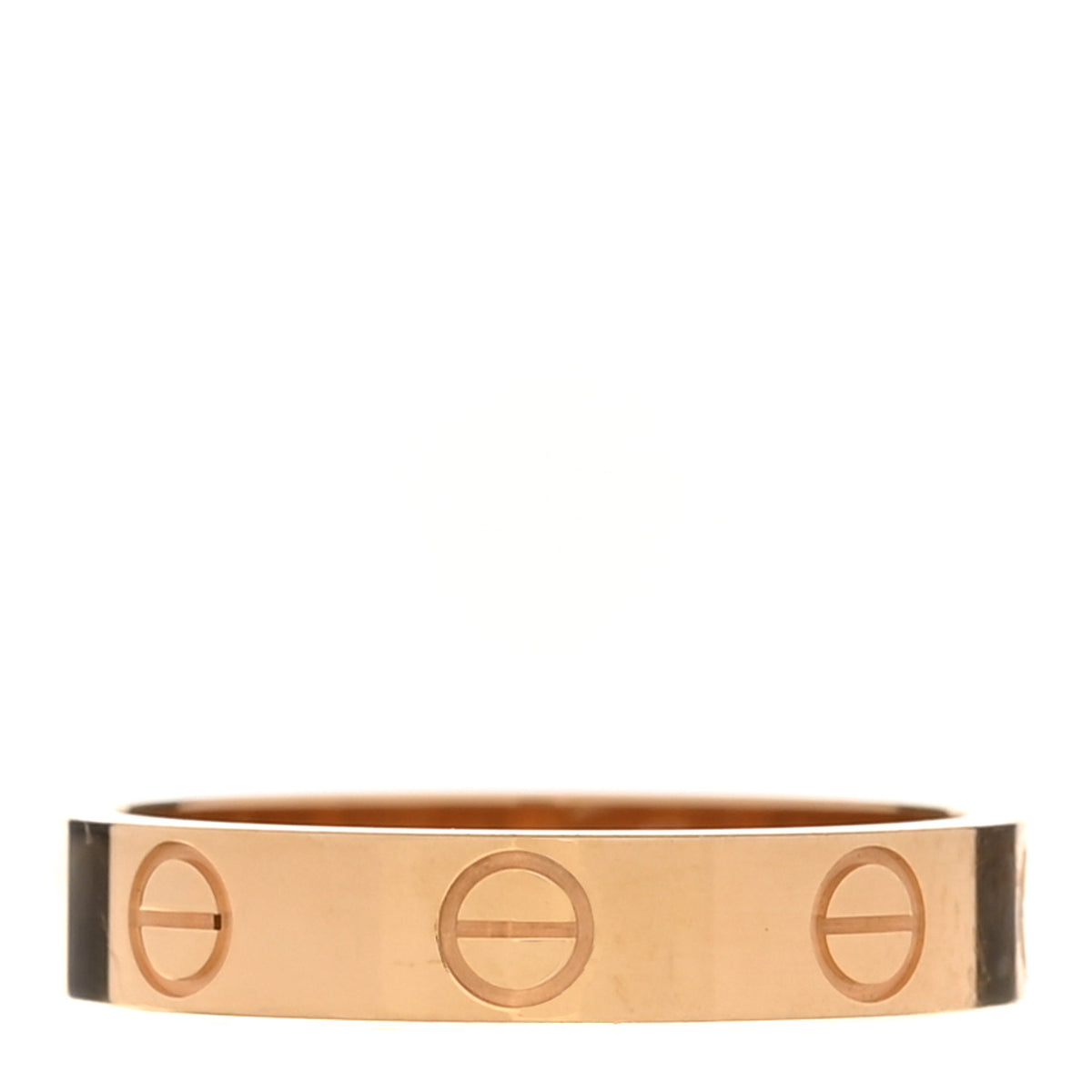 Cartier 18K Yellow Gold 3.5mm LOVE Wedding Band Ring 51 5.75 1 of 4