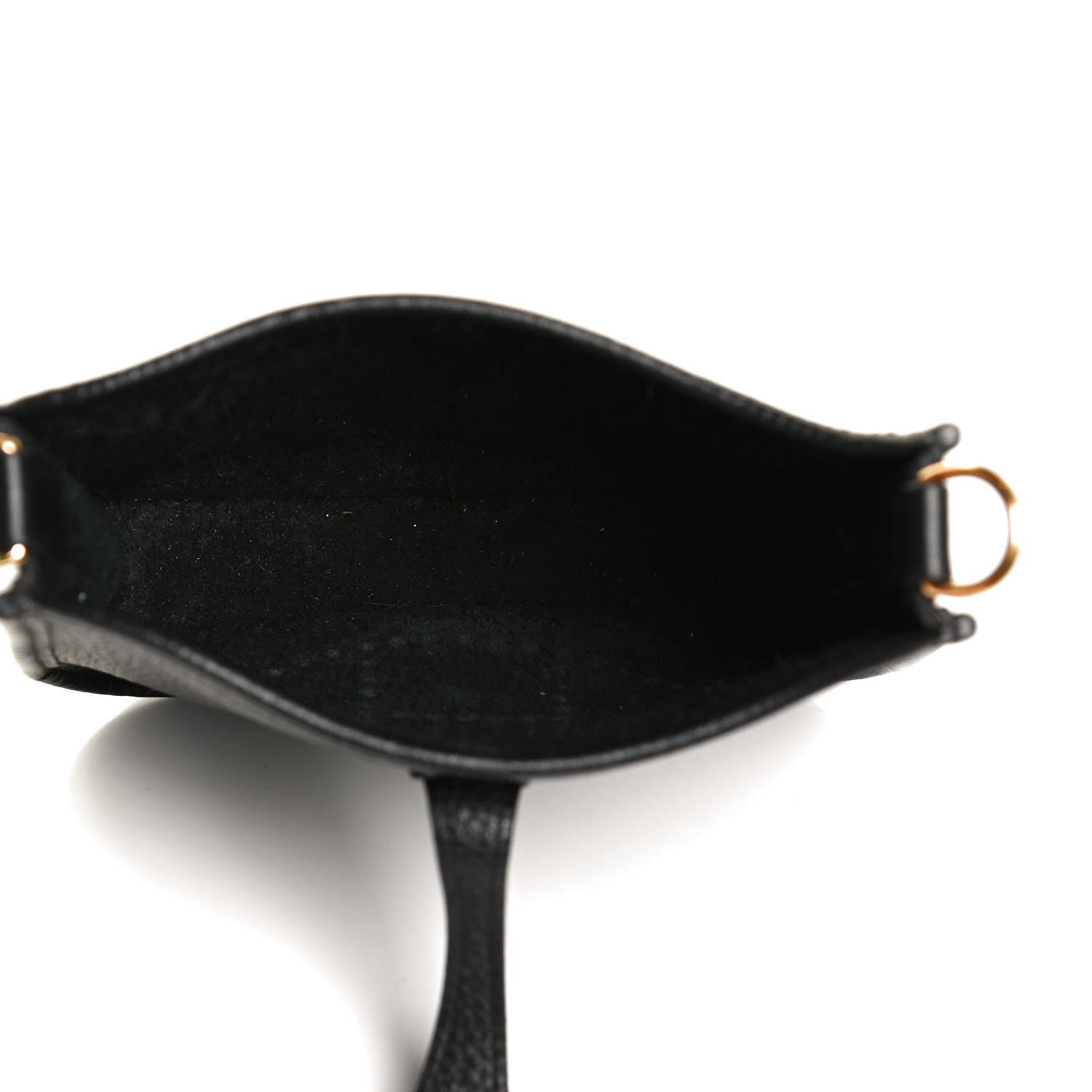 Hermes Taurillon Clemence Evelyne TPM Black 5 of 13