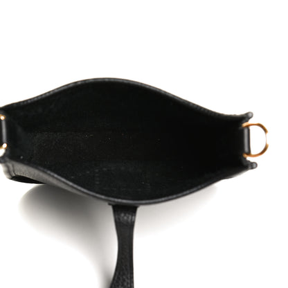 Hermes Taurillon Clemence Evelyne TPM Black 5 of 13