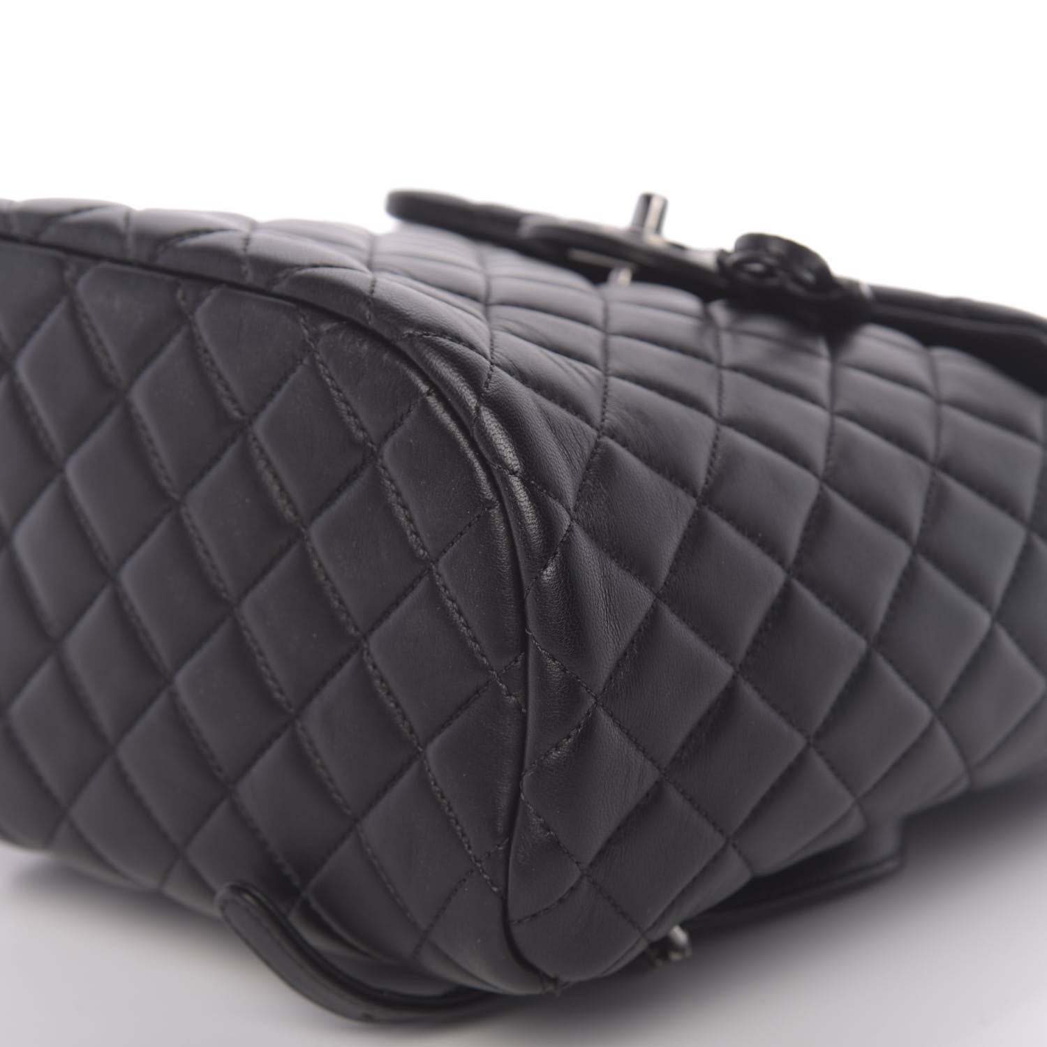 Chanel Lambskin Quilted Small Urban Spirit Backpack Black 8 of 9