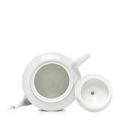Hermes Porcelain H Deco Coffee/Tea Pot Rouge 5 of 9