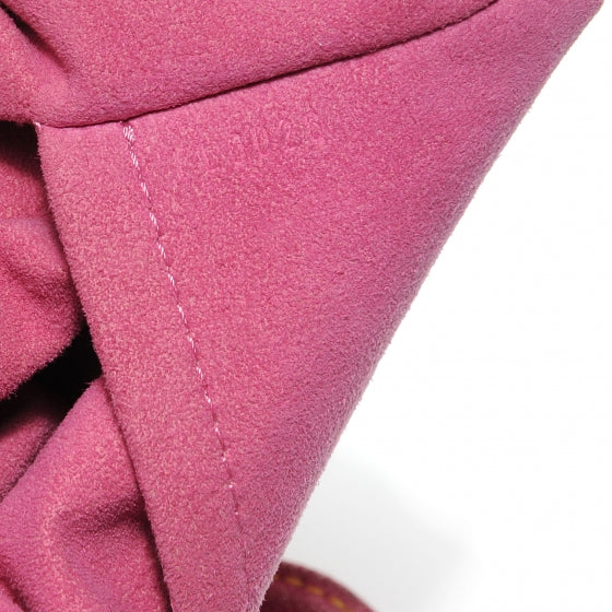 Louis Vuitton Denim Baggy GM Fuchsia 6 of 7