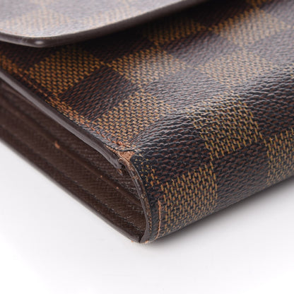 Louis Vuitton Damier Ebene Porte Tresor Etui Papier Wallet 10 of 12