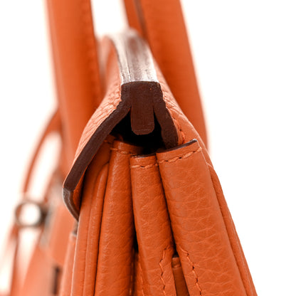 Hermes Togo BIRKIN 30 Orange 11 of 13