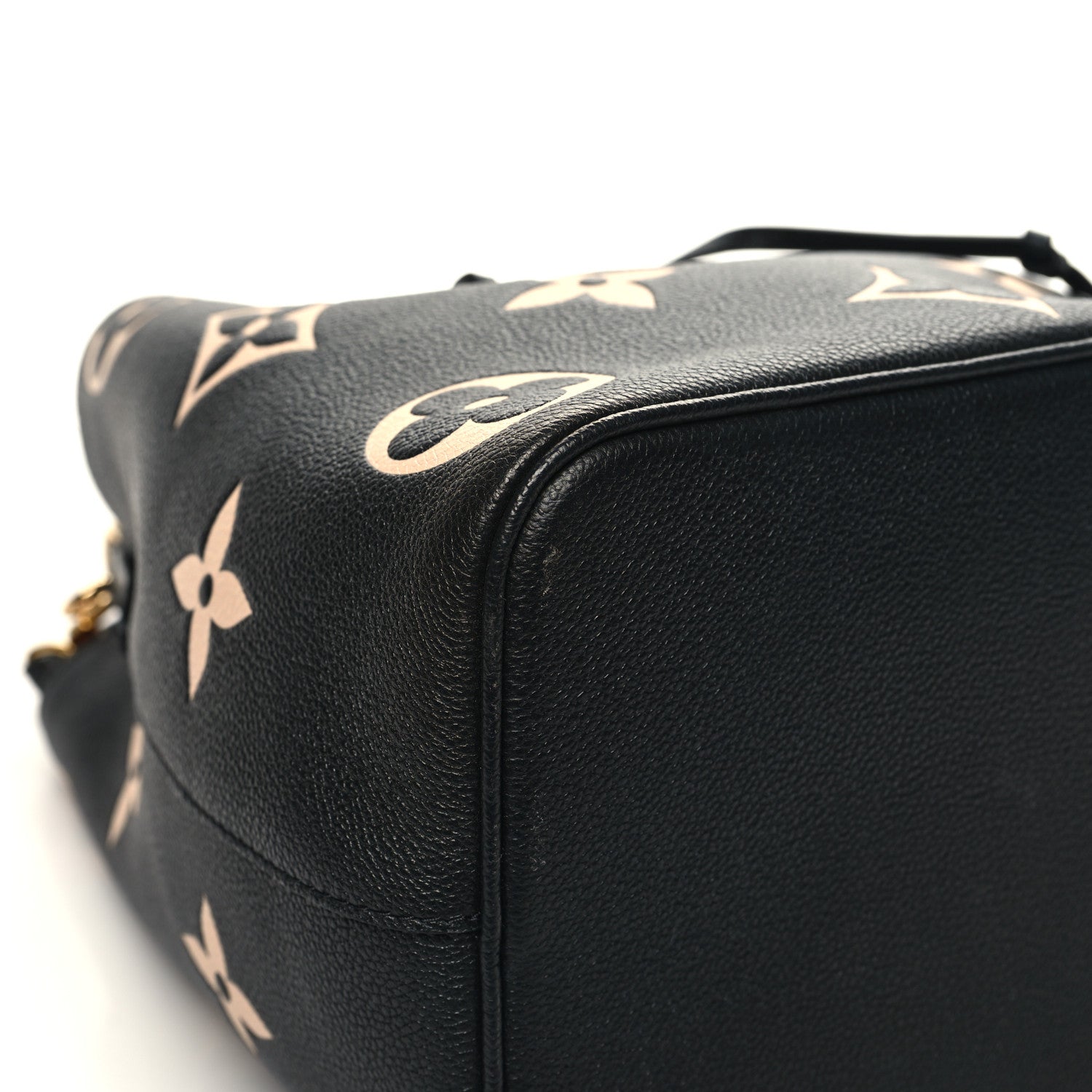Louis Vuitton Empreinte Monogram Giant Neonoe MM Black Beige 10 of 13