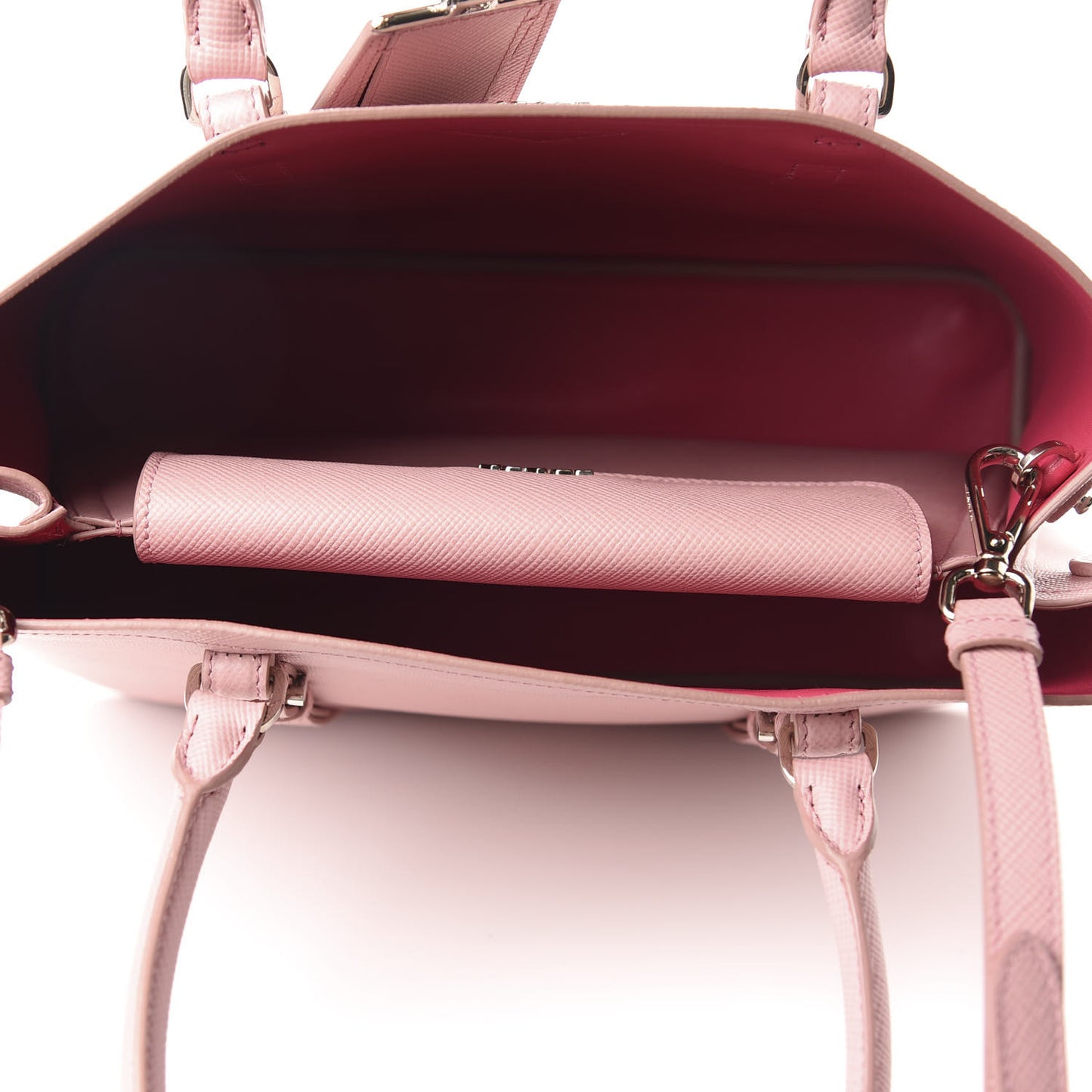 Saffiano Cuir Small Double Handle Tote Pesco