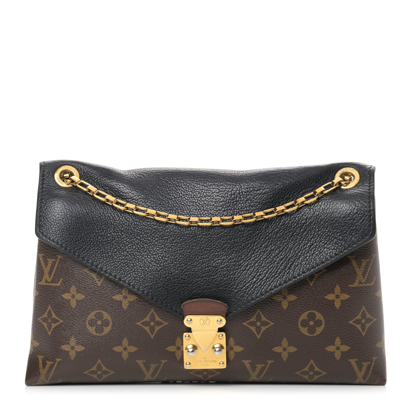 Monogram Pallas Chain Black