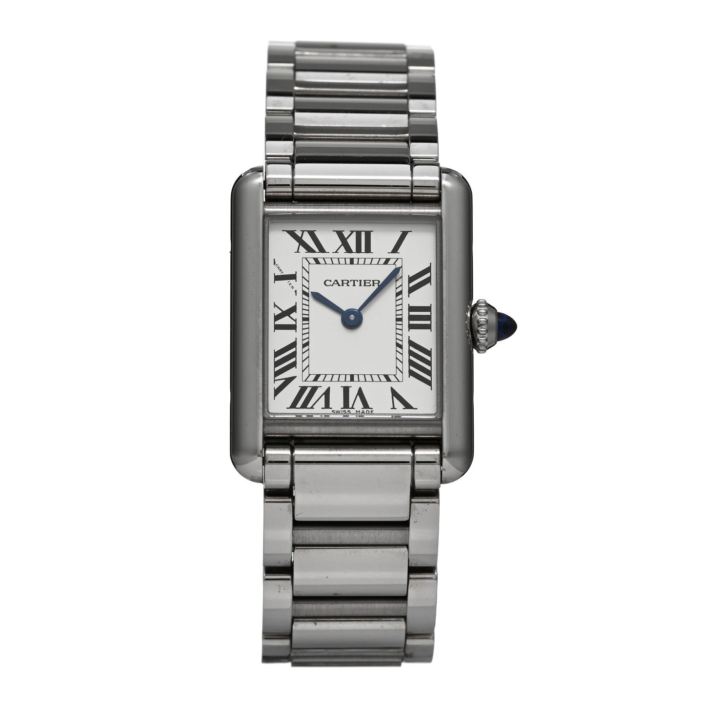 Stainless Steel 22mm Tank Must Quartz Watch
