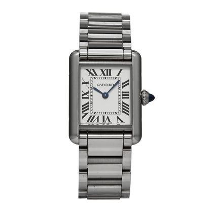 Cartier Stainless Steel 22mm Tank Must Quartz Watch 1 of 5