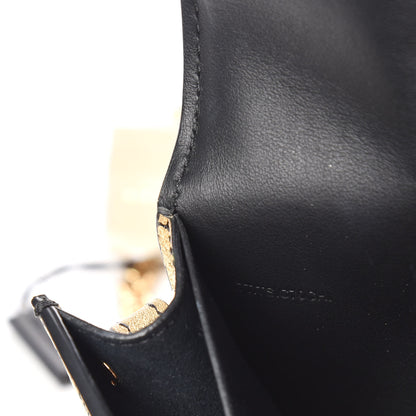 Burberry Metallic Soft Grain Calfskin Mini Phone Buckle Bag Gold 8 of 11