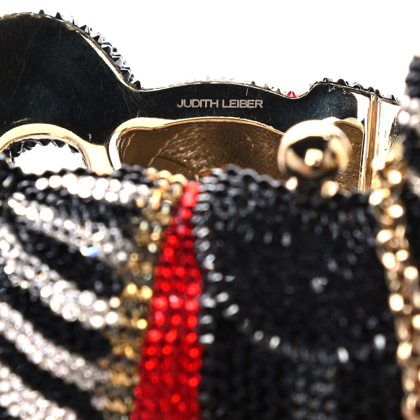 Crystal Rocking Horse Toby Minaudiere Clutch Multicolor