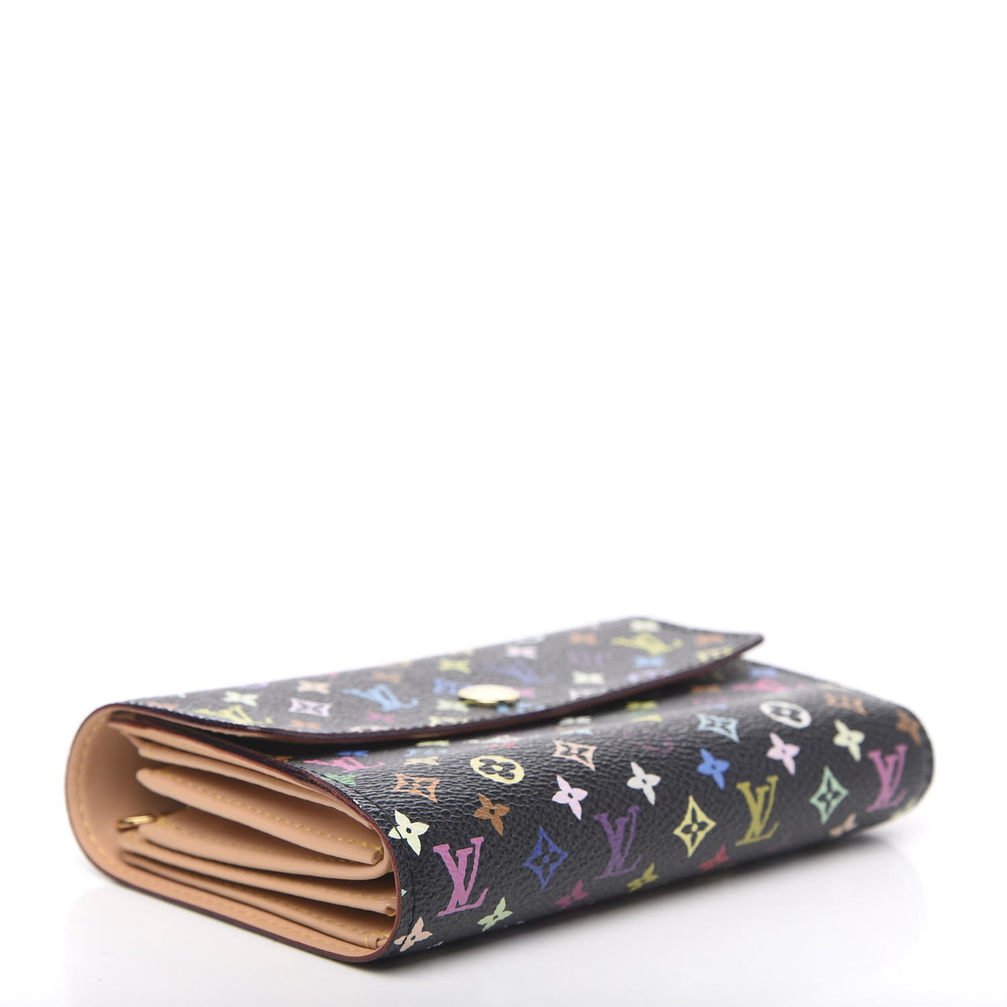Monogram Multicolor Alexandra Wallet Black