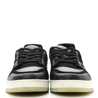 Louis Vuitton Calfskin Monogram Eclipse Mens LV Trainer Sneakers 8 2 of 11