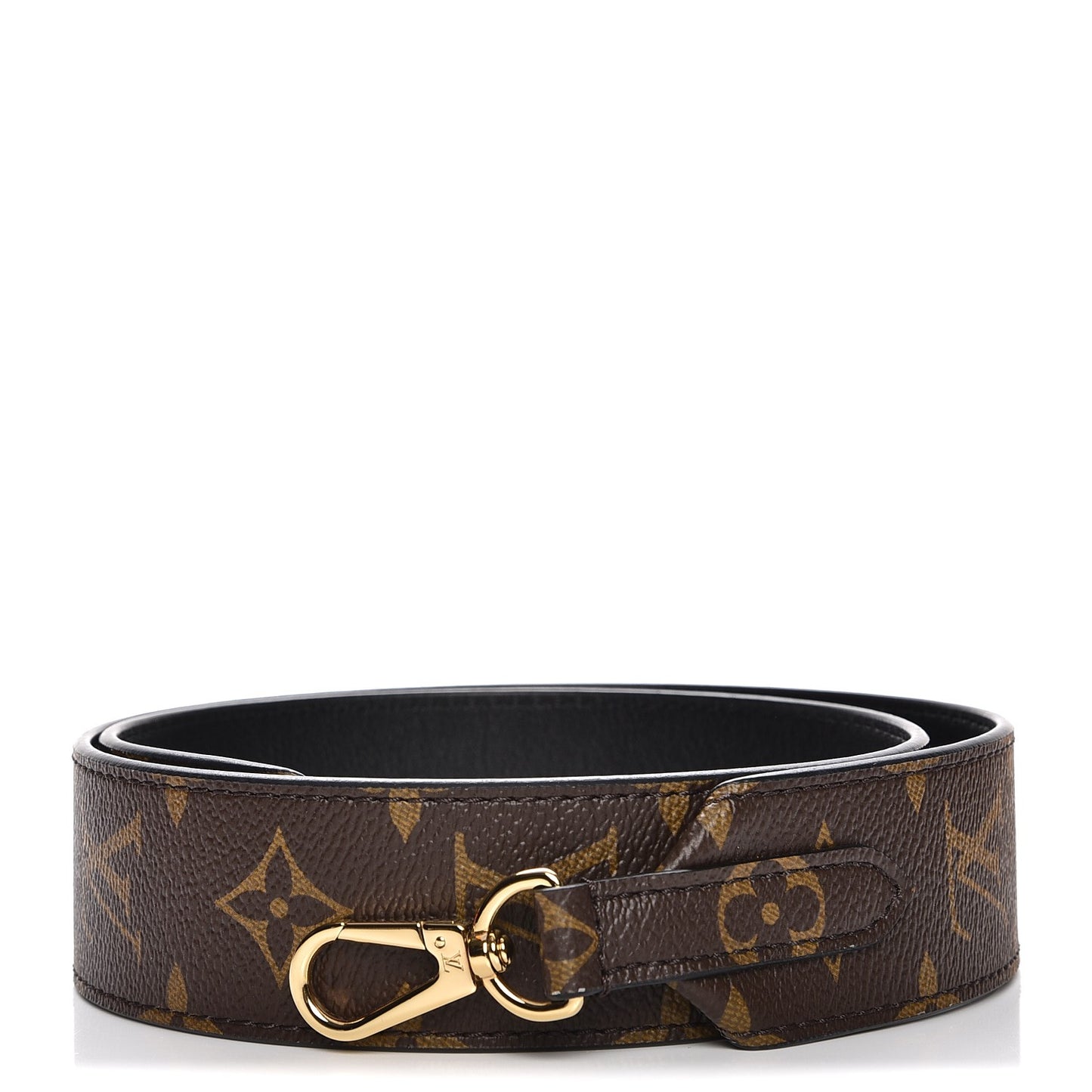 Monogram Bandouliere Shoulder Strap Black