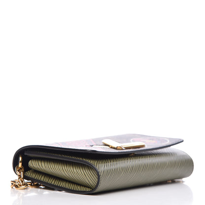 Louis Vuitton Monogram Epi Kabuki Twist Chain Wallet 4 of 10
