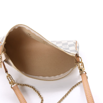 Louis Vuitton Damier Azur Eva Clutch 5 of 10
