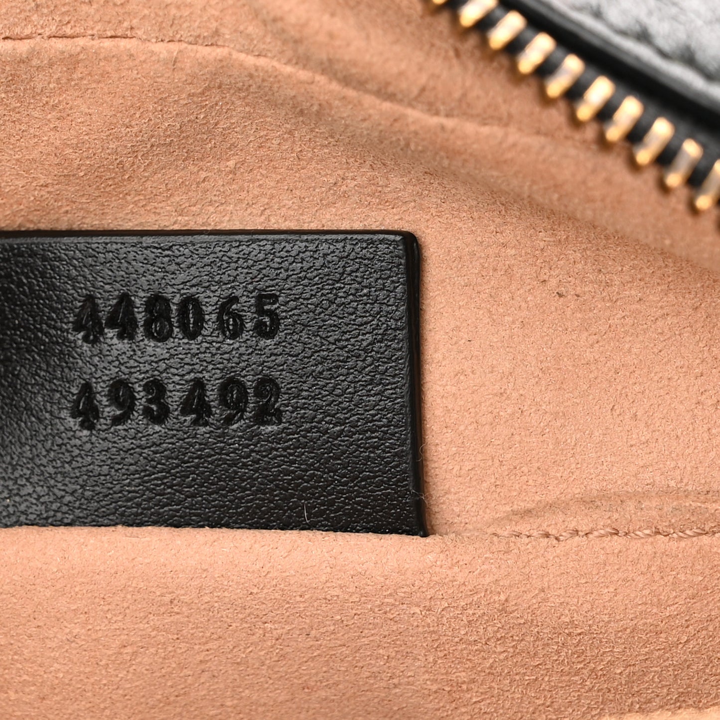 Calfskin Matelasse Mini GG Marmont Chain Shoulder Bag Black