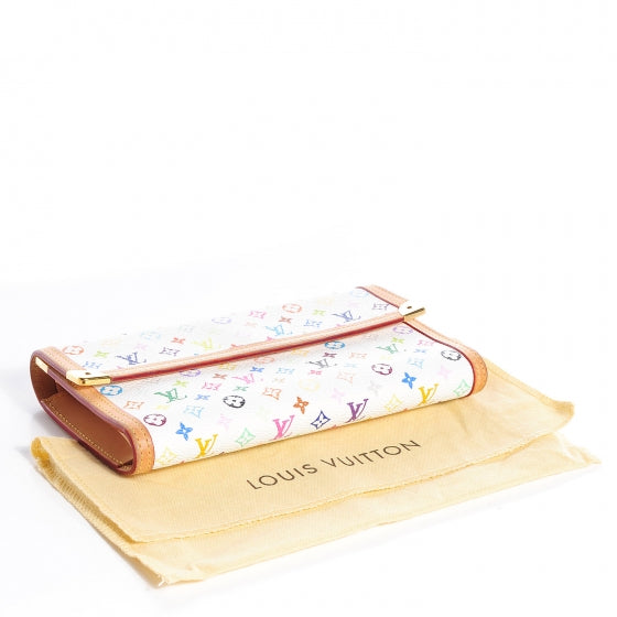Monogram Multicolor Porte Tresor International Wallet White