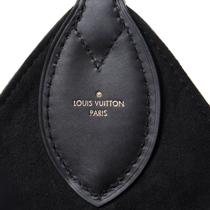 Louis Vuitton Monogram Flower Hobo Black 6 of 11