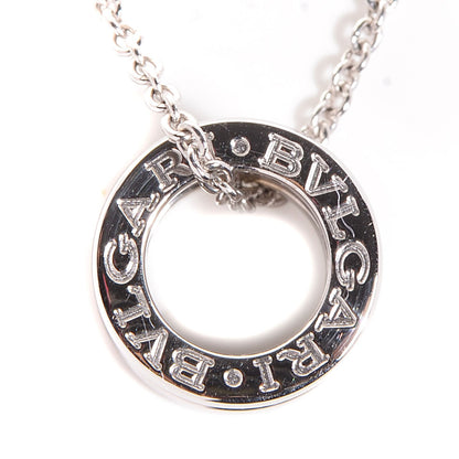 Bulgari 18K White Gold B.Zero1 Pendant Necklace 1 of 5
