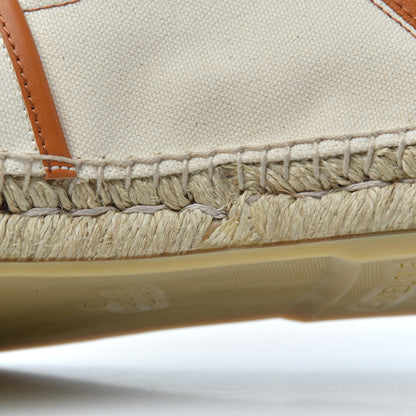 Gucci Canvas Worldwide Mens Espadrilles 7.5 Raw Cognac 13 of 14