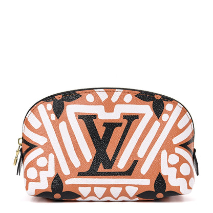 Louis Vuitton Monogram Giant Crafty Cosmetic Pouch Crème Caramel 1 of 8