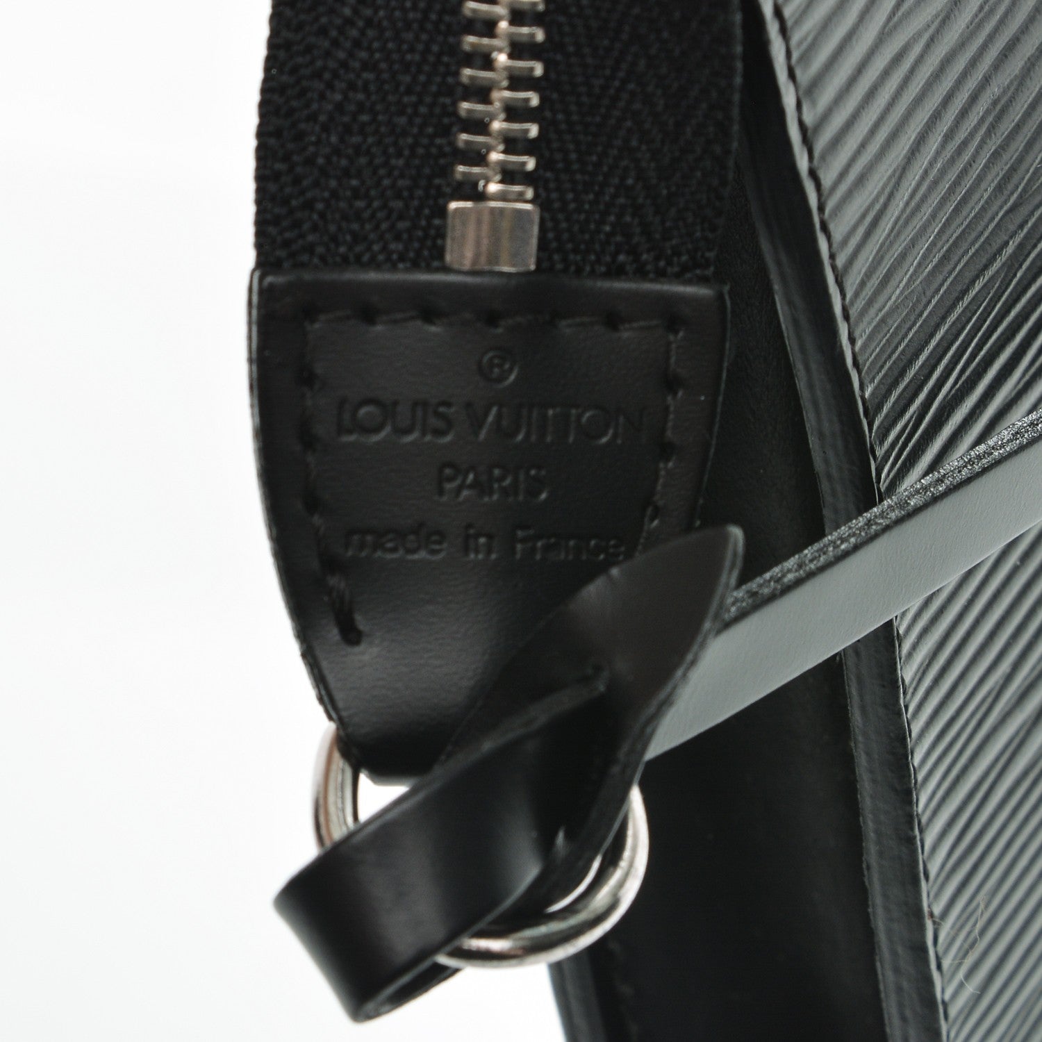 Louis Vuitton Epi Pochette Accessories 24 Black 7 of 7