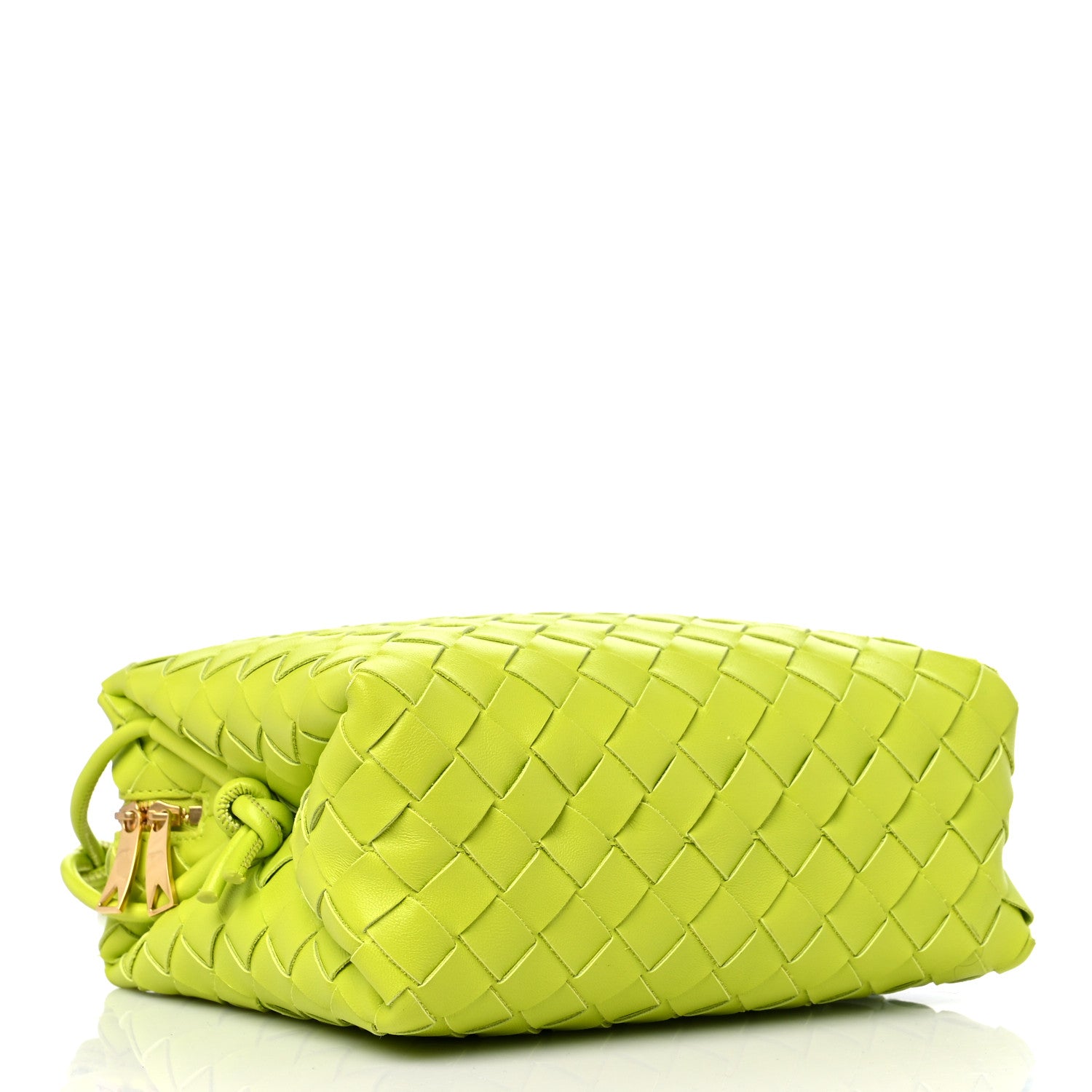 Bottega Veneta Nappa Intrecciato Mini Loop Camera Bag Acid Kiwi 4 of 8