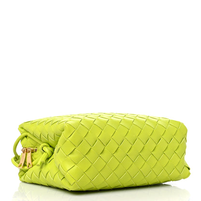 Bottega Veneta Nappa Intrecciato Mini Loop Camera Bag Acid Kiwi 4 of 8