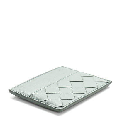 Bottega Veneta Nappa Intrecciato Card Holder Aloe 4 of 7