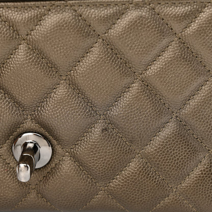 Chanel Iridescent Caviar Quilted Mini Rectangular Flap Bronze 11 of 11