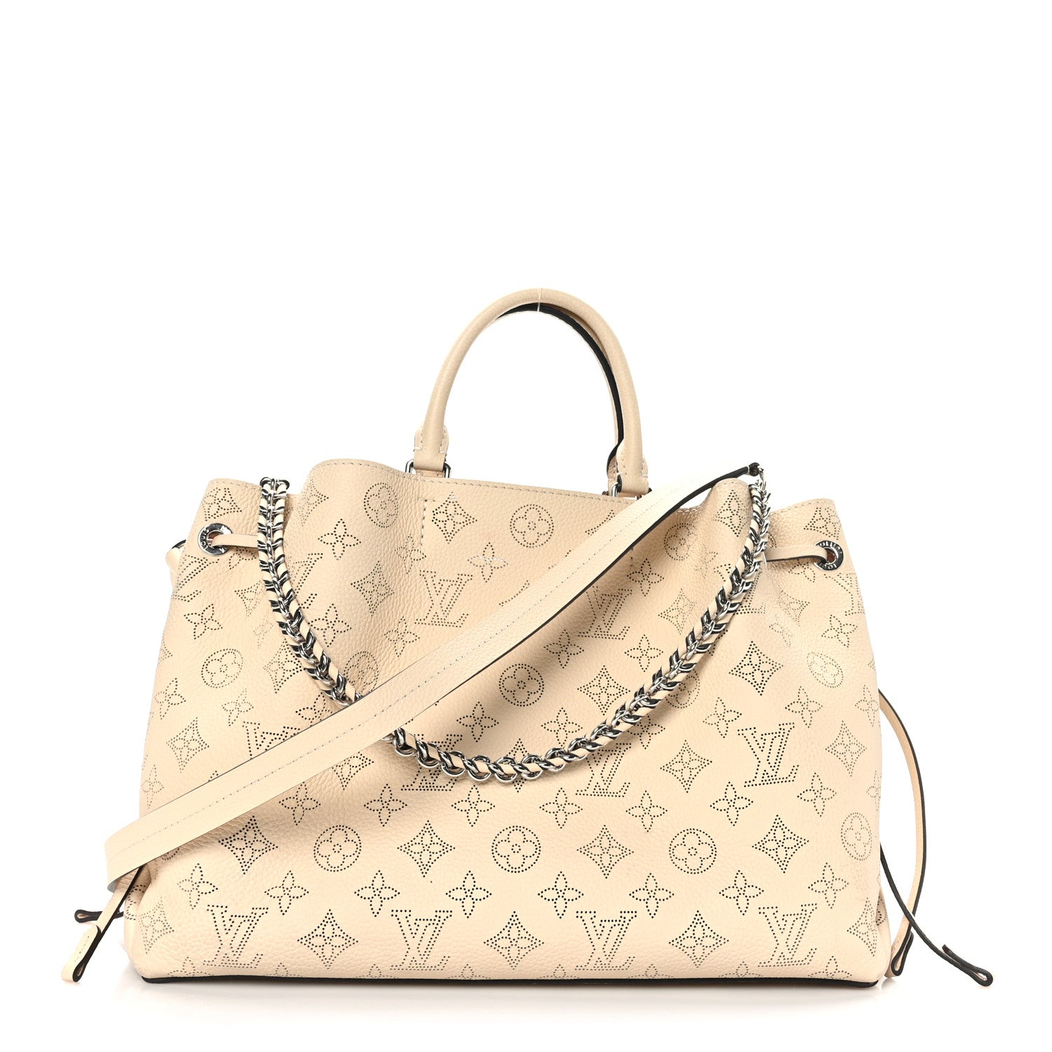 Louis Vuitton Mahina Bella Tote Creme Beige 1 of 9