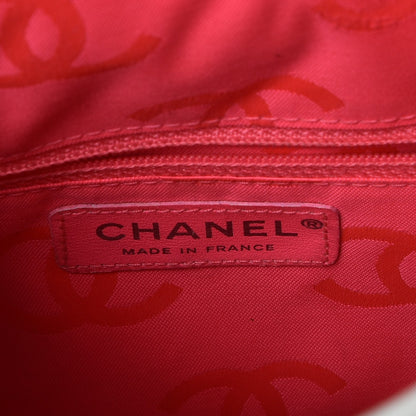 Chanel Calfskin Quilted Large Cambon Flap White Black 6 of 23
