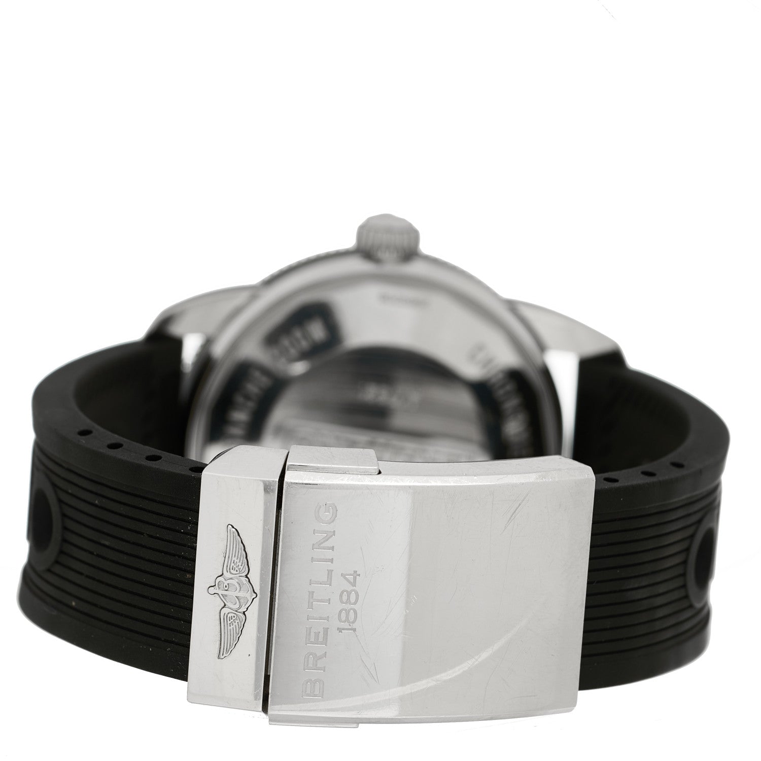 Breitling Stainless Steel Rubber 42mm Superocean Heritage II B20 Automatic Watch A17321 3 of 5