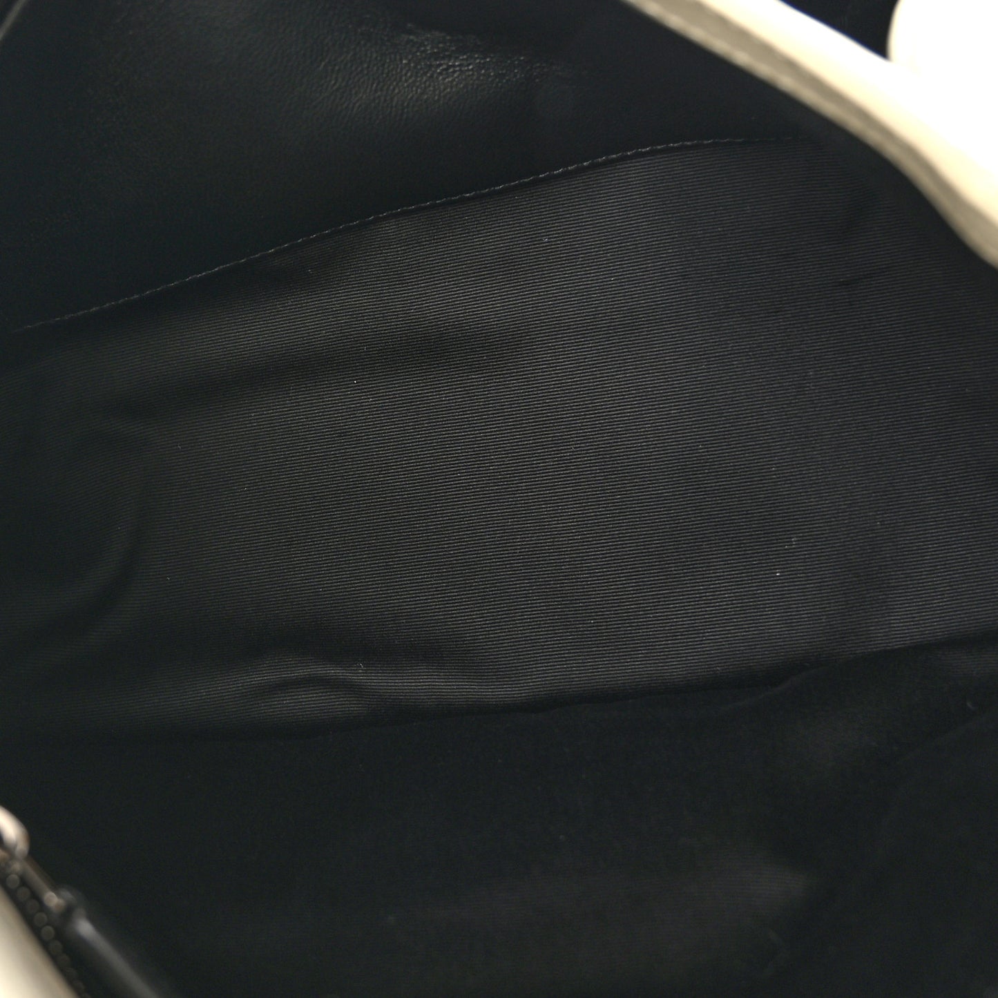 Crinkled Calfskin Matelasse Monogram Medium Niki Chain Satchel Blanc Vintage