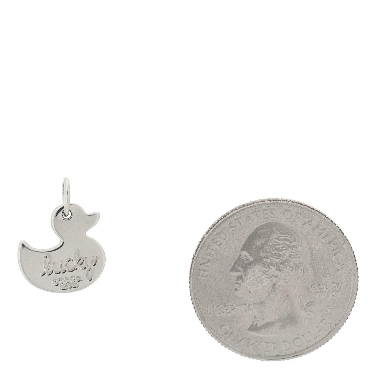 Sterling Silver Lucky Duck Charm