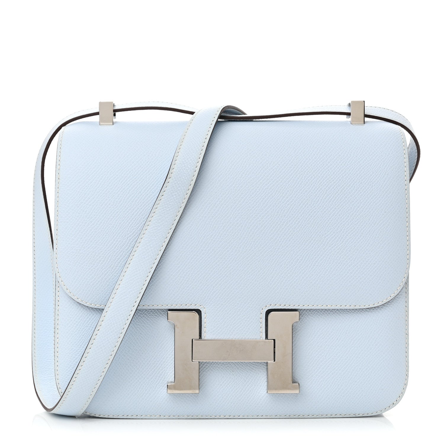 Hermes Epsom Constance 24 Bleu Brume 1 of 12