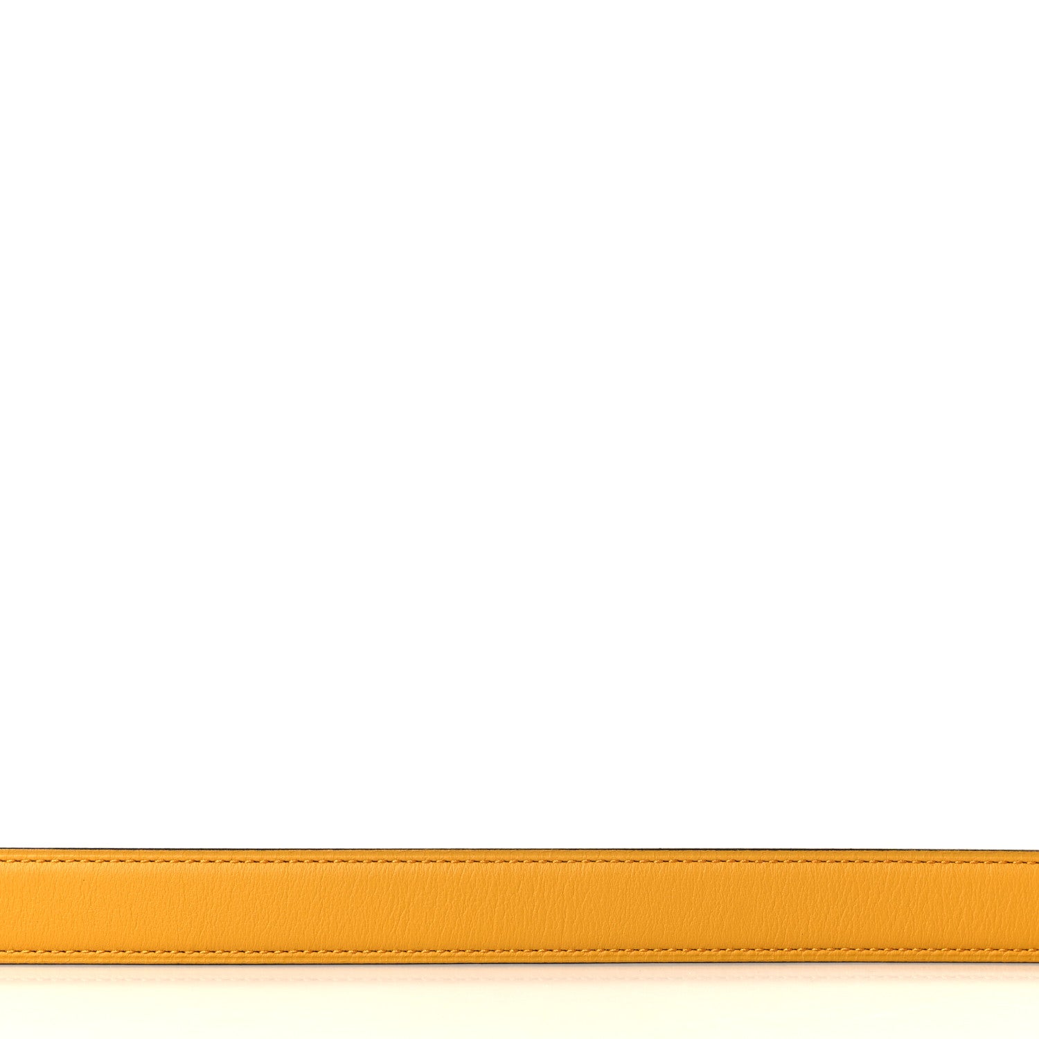 Hermes Swift Epsom 24mm Belt Strap 80 32 Jaune Ambre Etoupe 4 of 7