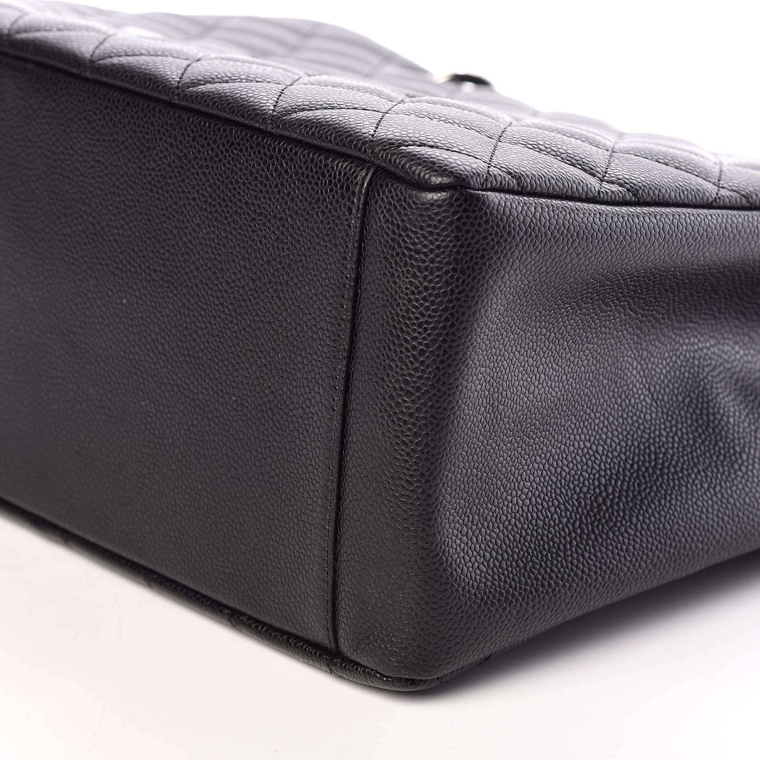 Chanel Caviar Quilted Grand Shopping Tote GST Black 6 of 12