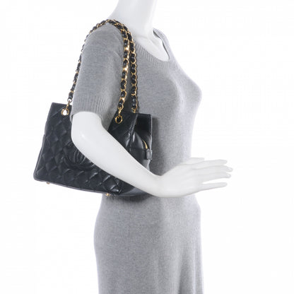 Chanel Caviar Quilted Petit Timeless Tote PTT Black 2 of 7